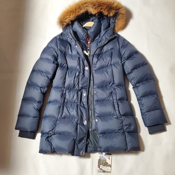 Pajar Jackets & Coats Nwt 45 Pajar Core Roxy Faux Fox Fur Trim Down